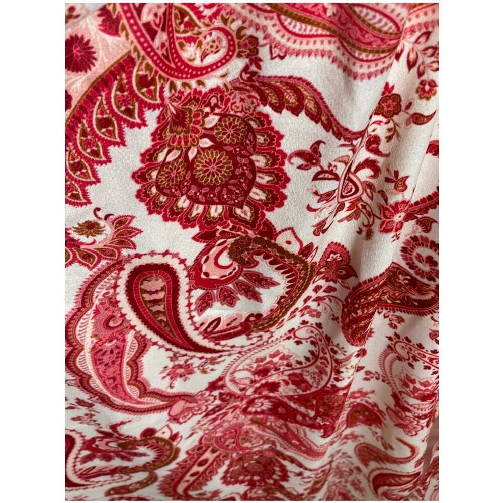 River Island Rhianna Paisley Long Sleeve Maxi Dress - Picture 3 of 7